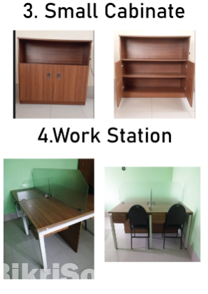 Urgent Office Used Furniture Combo Sell